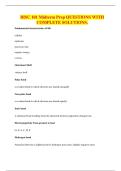 BISC 101 Midterm Prep QUESTIONS WITH COMPLETE SOLUTIONS
