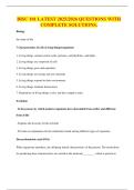 BISC 101 LATEST 2025&sol;2026 QUESTIONS WITH COMPLETE SOLUTIONS&period;