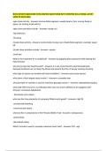 BCHS SPORTS MEDICINE EOPA REVIEW QUESTIONS WITH VERIFIED SOLUTIONS LATEST UPDATE 2025-2026