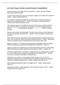 EC 202 FINAL EXAM QUESTIONS & ANSWERS