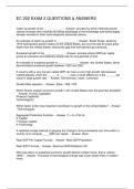 EC 202 EXAM 2 QUESTIONS & ANSWERS