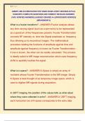 ASMIRT- MRI ACCREDITATION TEST BANK EXAM LATEST 2025&sol;2026 ACTUAL  EXAM WITH COMPLETE QUESTIONS AND CORRECT DETAILED ANSWERS  &lpar;100&percnt; VERIFIED ANSWERS&rpar; &vert;ALREADY GRADED A&plus;&vert; &vert;&vert;PROFESSOR VERIFIED&vert;&vert;  &vert;&vert;BRANDNEW&excl;&excl;&excl;&vert;&vert;