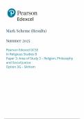 2025 Pearson Edexcel GCSE Religious Studies B Mark Scheme Paper 3 &lpar;1RB0&sol;3G&colon; Sikhism&rpar;2025 Pearson Edexcel GCSE Religious Studies B Mark Scheme Paper 3 &lpar;1RB0&sol;3G&colon; Sikhism&rpar;