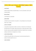 COUC 504 week 4 Study &vert; 2025&sol;2026 Update &vert; 100&percnt; Correct