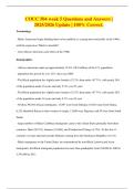 COUC 504 week 5 Questions and Answers &vert; 2025&sol;2026 Update &vert; 100&percnt; Correct
