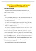 COUC 504 week 6 Questions and Answers &vert; 2025&sol;2026 Update &vert; 100&percnt; Correct