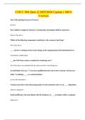 COUC 504 Quiz 2&vert; 2025&sol;2026 Update &vert; 100&percnt; Correct