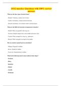 D312 muscles&colon; Questions with 100&percnt; correct answers