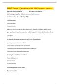 D312 Exam 1-Questions with 100&percnt; correct answers