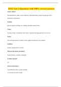 D312 Test 2-Questions with 100&percnt; correct answers
