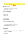 D312 Exam 2 Prep&colon; Questions with 100&percnt; correct answers