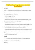 D312 Final Exam Prep&colon; Questions with 100&percnt; correct answers