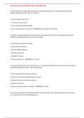NUR 328 EXAM QUESTIONS AND ANSWERS 2025
