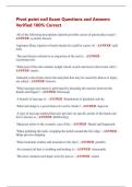 Pivot point nail Exam Questions and Answers  Verified 100&percnt; Correct 