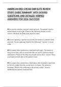 AMERICAN RED CROSS EMR ELITE REVIEW STUDY GUIDE SUMMARY WITH SOLVED QUESTIONS AND DETAILED VERIFIED ANSWERS FOR 2026 SUCCESS