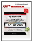 ****INSTANT DOWNLOAD****PDF****Numerical Analysis for Engineers: Methods and Applications – 2nd Edition (Ayyub) | Complete Solution Manual