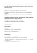 DMSG 1321 CROSS SECTIONAL ANATOMY MOD 3 ASSESSMENT QUESTIONS AND ANSWERS