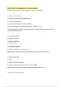 NSG 441 Final - Practice Questions and Answers Graded A&plus;