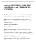 AMMO 62 COMPREHENSIVE REVIEW GUIDE WITH SCENARIOS AND VERIFIED ANSWERS UPDATED 2026