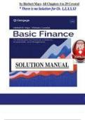 Test Bank for Basic Finance&colon; An Introduction to Financial Institutions&comma; Investments&comma; and Management &lpar;13th Edition&rpar; by Herbert B&period; Mayo &vert; Verified Questions and Answers &vert; Latest 2025 Edition &vert; INSTANT PDF DOWNLOAD