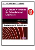 Quantum Mechanics for Scientists & Engineers &lpar;2008&rpar; &ndash; Problems & Solutions &ndash; Miller