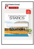 Solutions manual to engineering mechanics statics 4th edition by pytel
