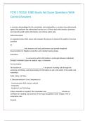 TC911 TCOLE 1080 Study Set Exam Questions With Correct Answers 