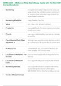 MARK 3000 &ndash; McManus Final Exam Study Guide with Verified 100&percnt; Correct Solutions