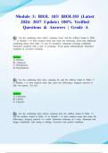 Module 3&colon; BIOL 103&sol; BIOL103 &lpar;Latest 2026&sol; 2027 Update&rpar; 100&percnt; Verified Questions & Answers &vert; Grade A
