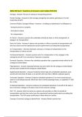 AMSA 490 Exam 1 Questions and Answers Latest Update 2025-2026