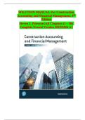 Construction Accounting & Financial Management 4th Edition Solutions &vert; Complete Guide
