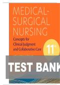 Medical-Surgical Nursing 11th Edition Ignatavicius Test Bank