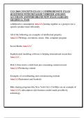 CGS 2060 CONCEPTS EXAM 1 COMPREHENSIVE EXAM  QUESTIONS WITH DETAILED VERIFIED AND 100&percnt;  ACCURATE ANSWERS BRAND NEW EXAM ALREADY  GRADED A&plus; PASS