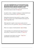 COGS 100 COMPREHENSIVE EXAM QUESTIONS WITH  DETAILED VERIFIED AND 100&percnt; ACCURATE ANSWERS  BRAND NEW EXAM ALREADY GRADED A&plus; PASS 