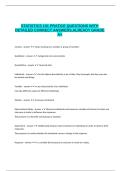 STATISTICS 101 PRATICE QUESTIONS WITH DETAILED CORRECT ANSWERS&period;ALREADY GRADE A&plus;