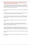 Virginia Commercial Pesticide Applicator Core Exam Newest &sol; Virginia Commercial Pesticide Applicator Core Exam Preparation&sol;Virginia Commercial Pesticide Applicator Core Practice Exam With Complete 100 Questions And Correct Answers&vert; Brand New