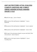 ANAT 260 PROCTORED ACTUAL EXAM 2026 COMPLETE QUESTIONS AND CORRECT VERIFIED ANSWERS DETAILED ANSWERS GRADED A PLUS