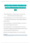 IBAM 3-68-10 Module 3 Questions and Answers 2026 Questions and Answers 2026