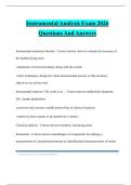 INSTRUMENTAL ANALYSIS BUNDLED TESTS 2026 QUESTIONS AND ANSWERS