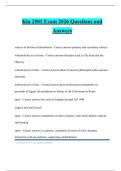 Kin 2501 Exam 2026 Questions and Answers