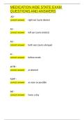 MEDICATION AIDE STATE EXAM QUESTIONS AND ANSWERS&period;docx