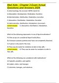Med Aide - Chapter 3 Exam Actual Questions and Answers 2026&period;docx