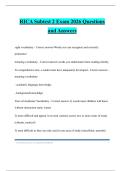 RICA Subtest 2 Exam 2026 Questions and Answers