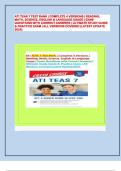 ATI TEAS 7 TEST BANK &vert; COMPLETE 4 VERSIONS &vert; READING&comma; MATH&comma; SCIENCE&comma; ENGLISH & LANGUAGE USAGE &vert; EXAM QUESTIONS WITH CORRECT ANSWERS &vert; ULTIMATE STUDY GUIDE & PRACTICE EXAM &vert; ALL VERSIONS COVERED &lpar;LATEST UPDATE 2025&rpar;