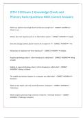 ISTM 210 Exam 1 Knowledge Check and Phinney Facts Questions With Correct Answers&period;