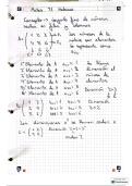 Matrices T1 y T2