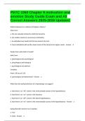 PSYC 1060 Chapter 9 motivation and emotion Study Guide Exam and All Correct Answers 2025-2026 Updated&period;