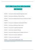 CON 3900 Exam Prep 2026 Questions and Answers