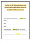 Power BI DA-100 -Examination with Well   Detailed Question & Answers Perfectly A&plus;   Grade &lpar;Newest Updated Versions 