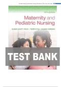 Maternity and Pediatric Nursing &ndash; &lpar;5th Edition&comma; Exam Questions&rpar; &ndash; &lpar;Ricci&comma; Kyle & Carman&rpar; &ndash; &lpar;Ch&period; 1&ndash;51&rpar; &ndash; Rationales Included